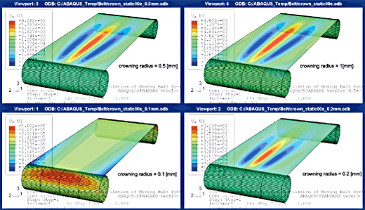 Pulley Shape Simulation