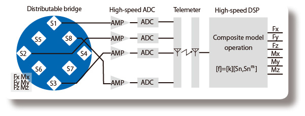 Distributed Force Measurement